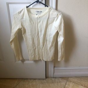 Cream Cotton Pajamas